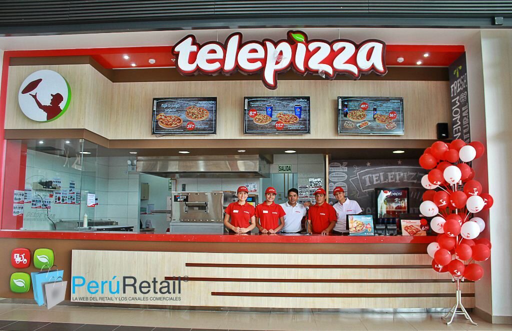 Telepizza abre un nuevo local en MegaPlaza Perú Retail