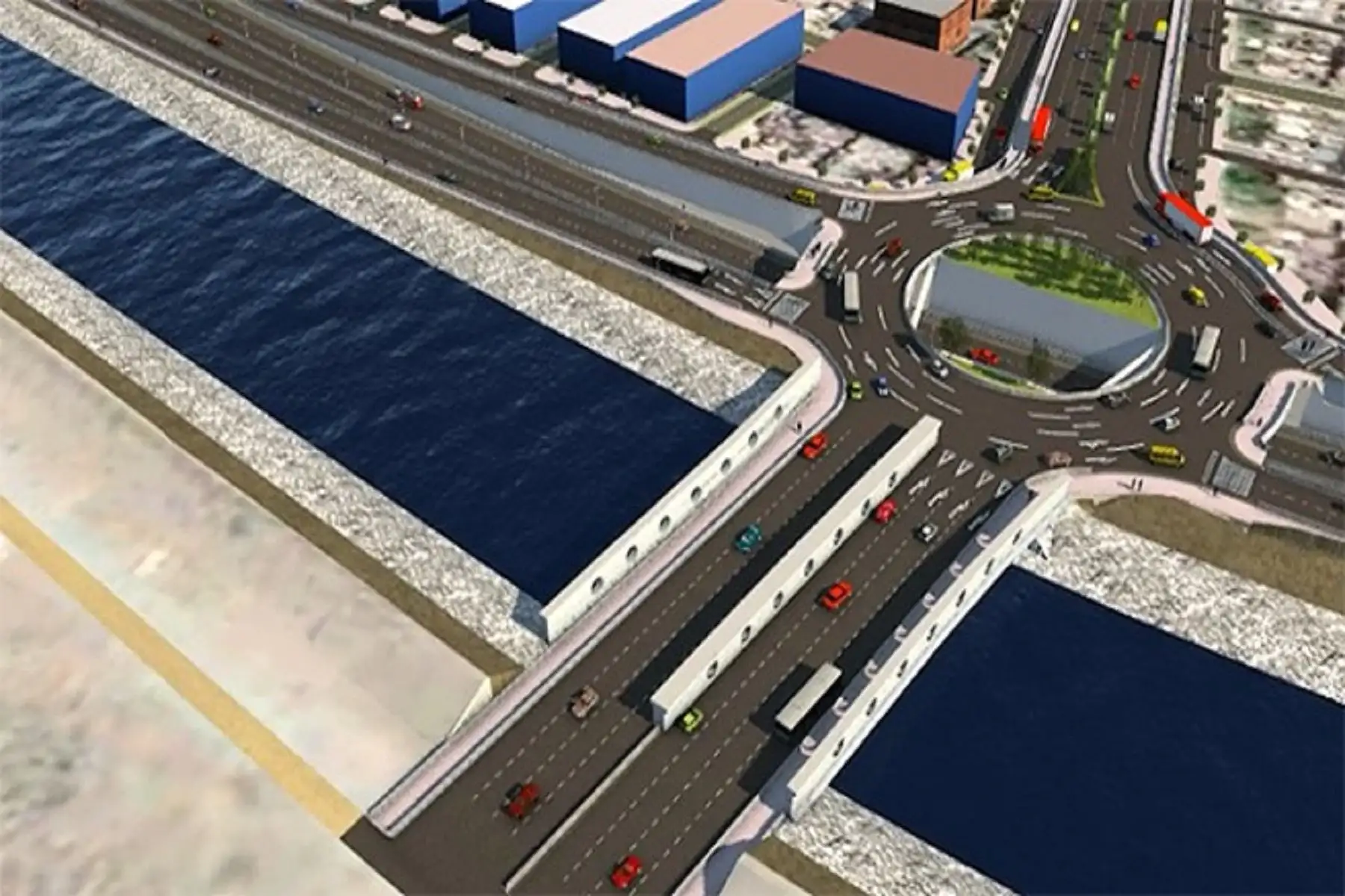 Puente Santa Rosa: este domingo inician desvíos por obras del acceso definitivo al Jorge Chávez