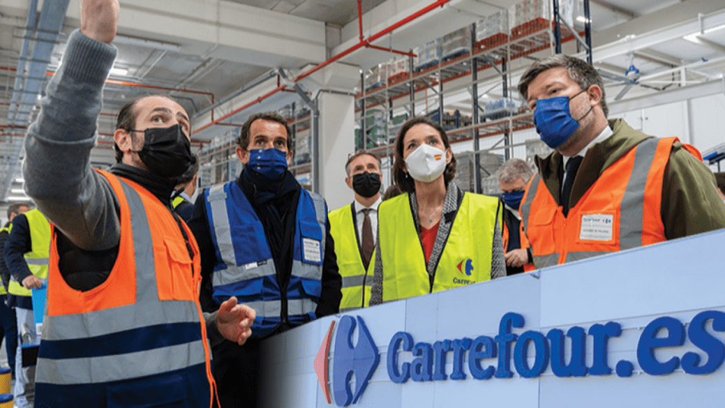 Carrefour inaugura su primer e-commerce de alimentos en España