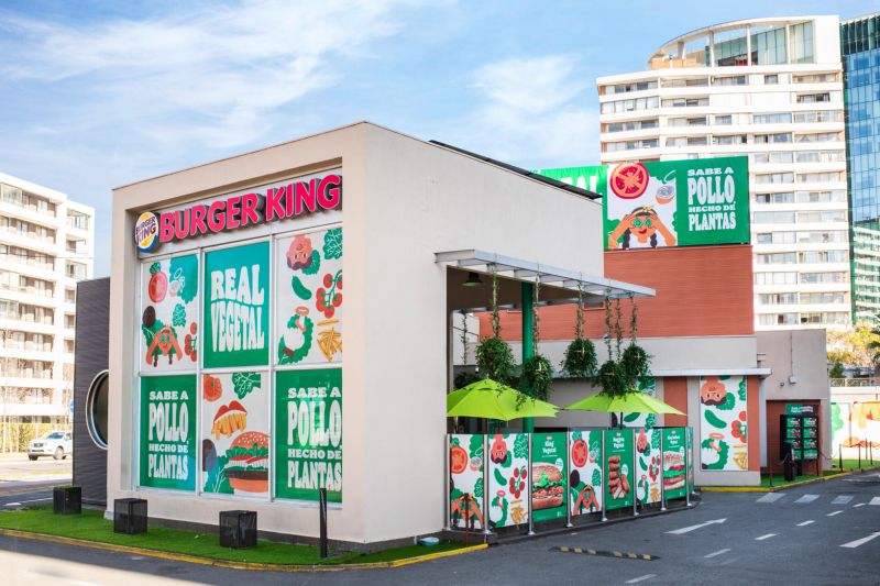 Burger King abre sus primeros locales con productos 100% a base de plantas en la región