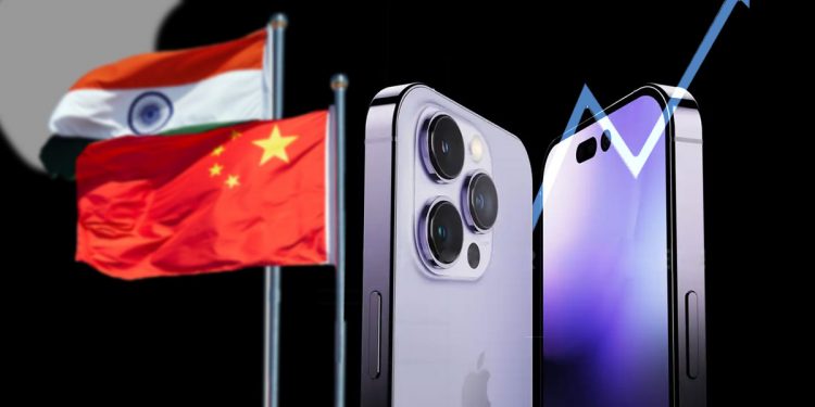 Apple traslada de China a India la producción de su iPhone 14