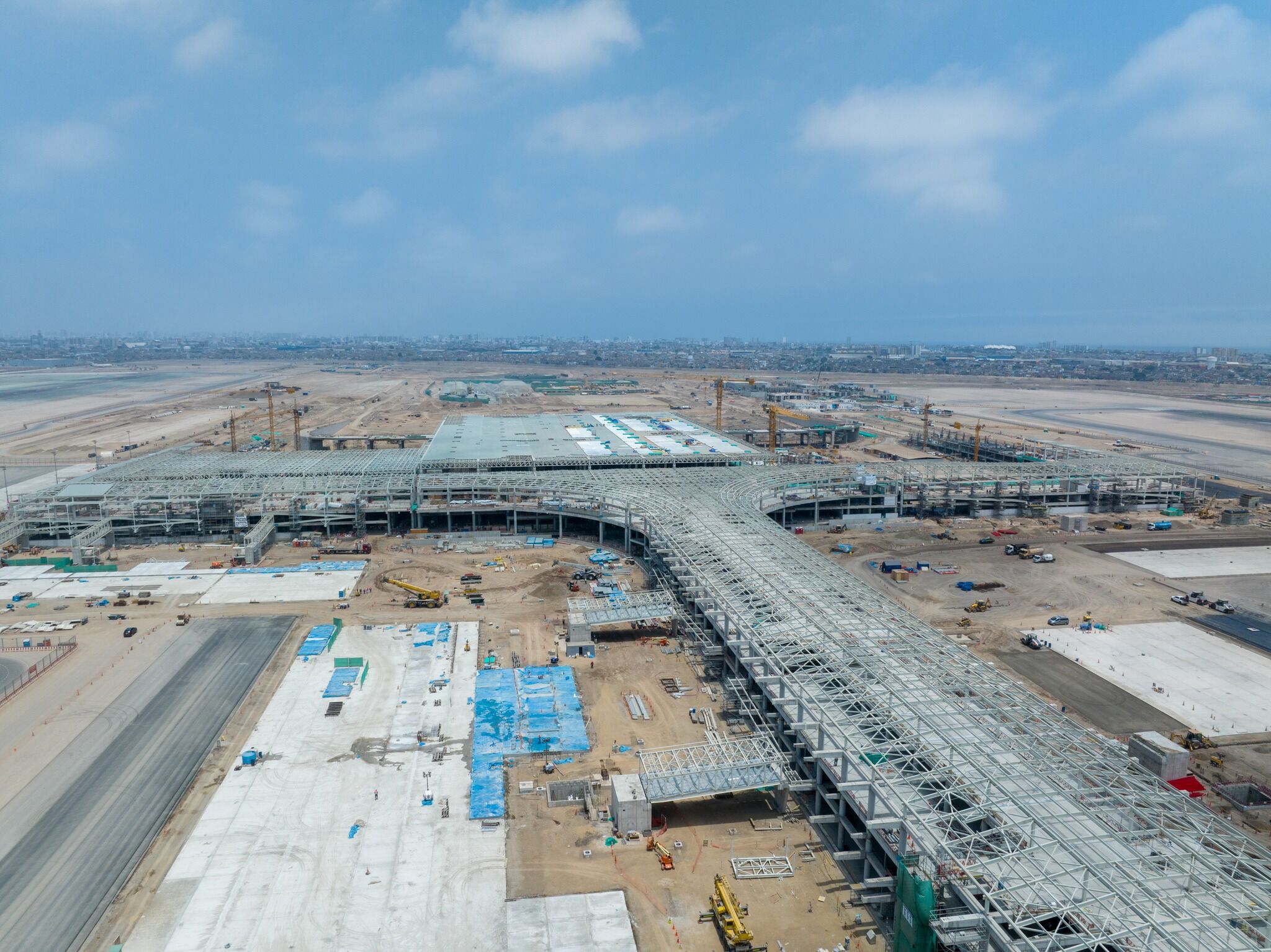Ciudad Aeropuerto Jorge Chávez presenta avances al 60%: ¿Cuándo estará lista la obra?