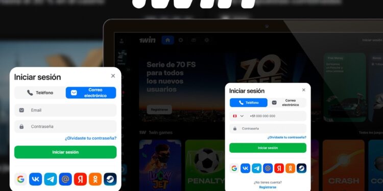 Guía de inicio de sesión de 1win para jugadores peruanos