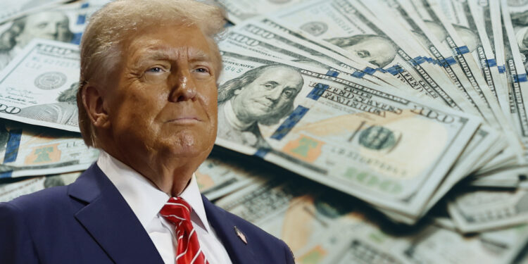 Trump pierde 500 millones de dólares de su patrimonio debido a la guerra comercial y aranceles globales