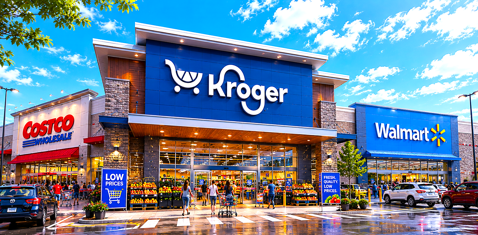 Supermercados Kroger intensifica la competencia con Walmart y Costco para reducir precios