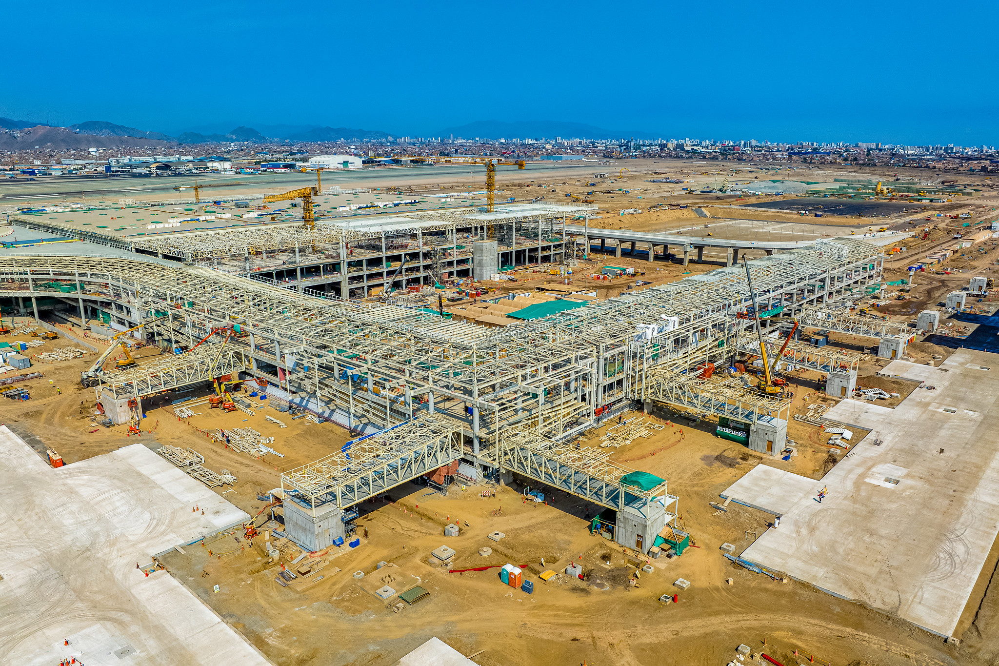 Nuevo Aeropuerto Jorge Chávez: Proyecto presenta un avance de obras cercano al 80%