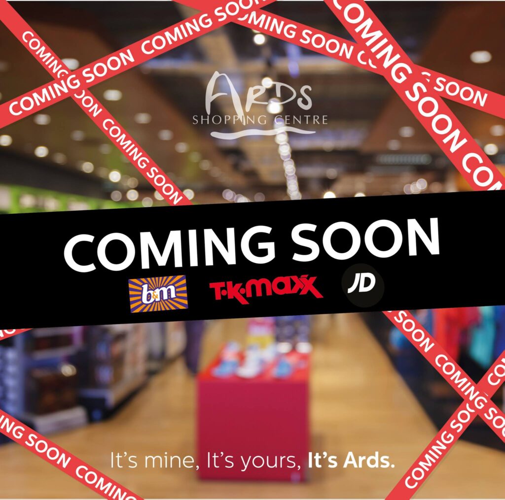 Ards Shopping Centre recibirá a TK Maxx, B&M Bargains y JD Sports