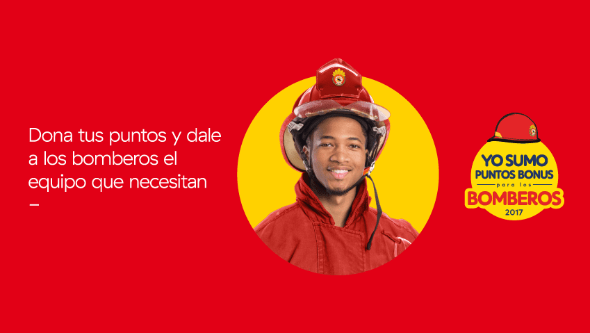 Bonus lanza campaña a favor de los bomberos del Perú