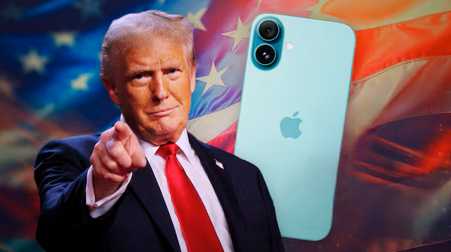 Trump amenaza a Apple con un arancel del 25 % si no fabrica sus iPhone en EE.UU.