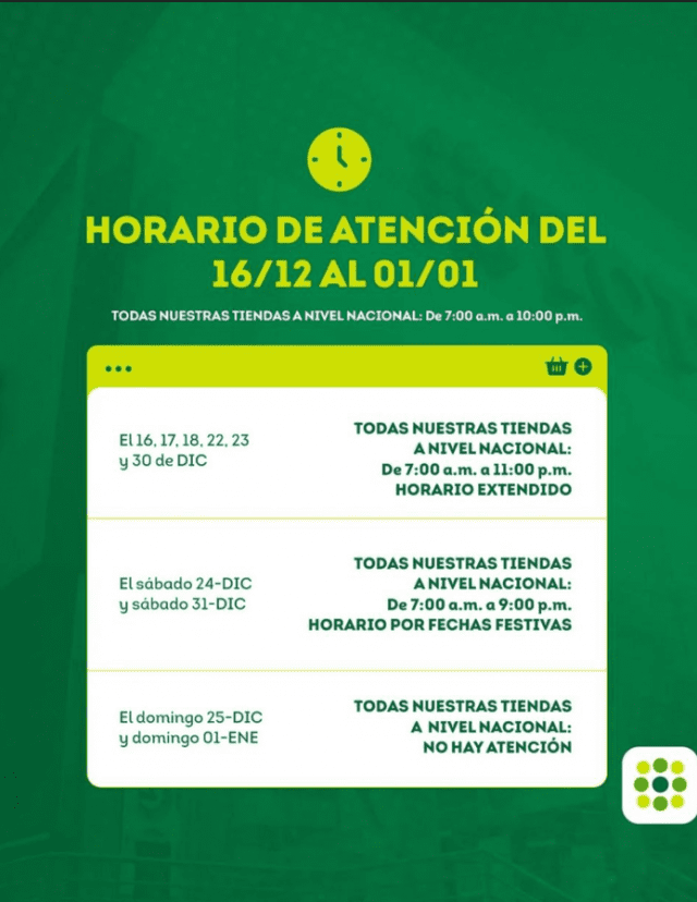 ¡A Prepararse! Conoce Los Horarios Que Tendrán Los Supermercados Este ...