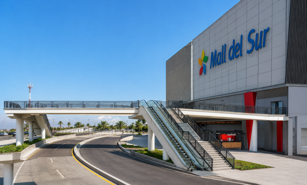 Mall del Sur inaugurará puente peatonal de S/ 2,5 millones con acceso directo al recinto