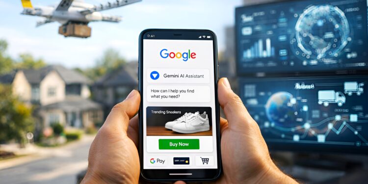 NRF 2026: Google impulsa el comercio digital con inteligencia artificial y entrega con drones
