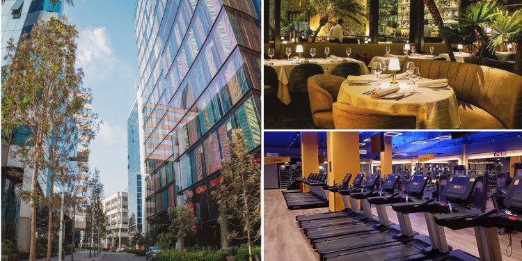 Centro Empresarial Real suma restaurante italiano y conocido gimnasio a su oferta comercial