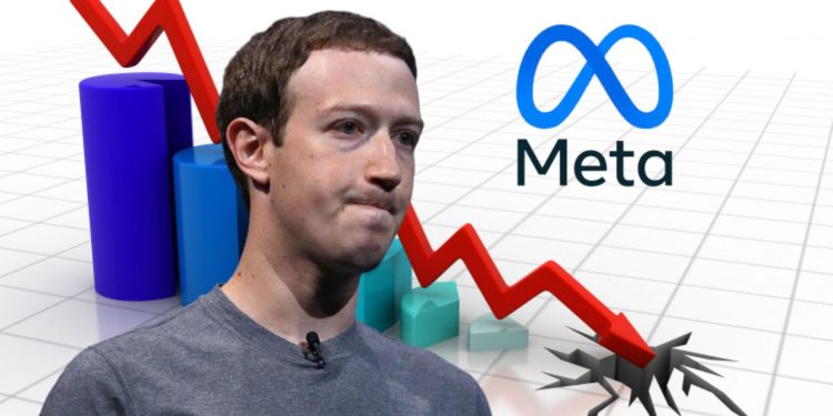 Meta se hunde: Acciones de la compañía de Zuckerberg han caído más de 60% en el año