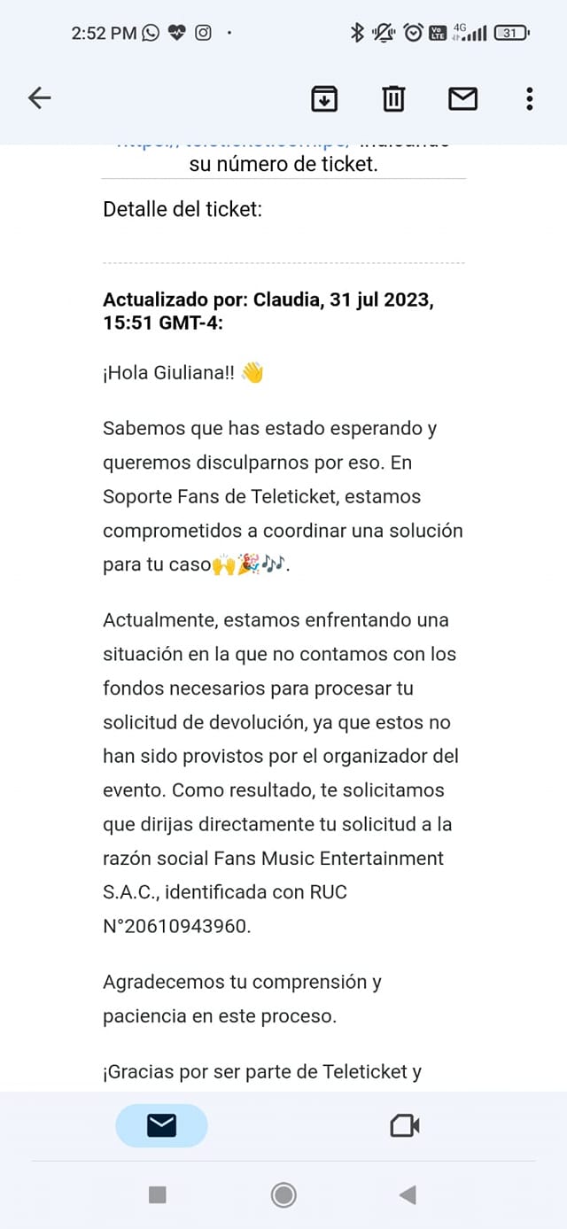 Multan a organizadora de los conciertos de Juan Luis Guerra con 1.7 millones de soles