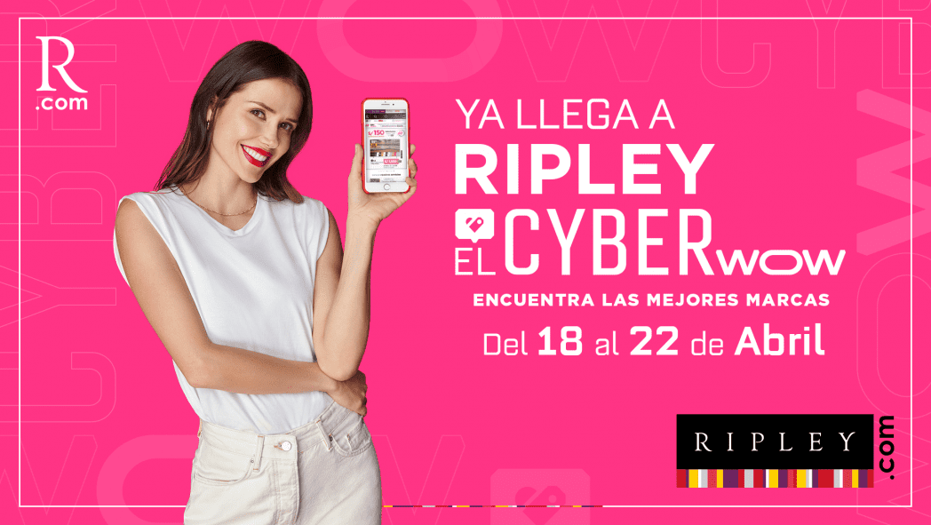 Cyber Wow Ripley amplía sus puntos de retiro gratuitos para compras