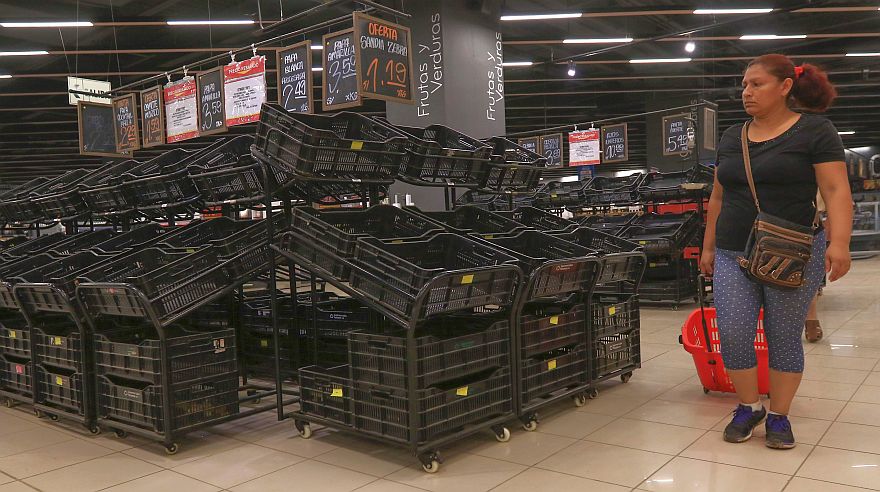 Desabastecimiento de supermercados