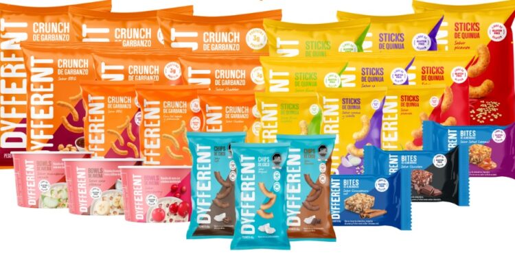 Dyfferent, la marca de snacks saludables planea su expansión al interior del Perú