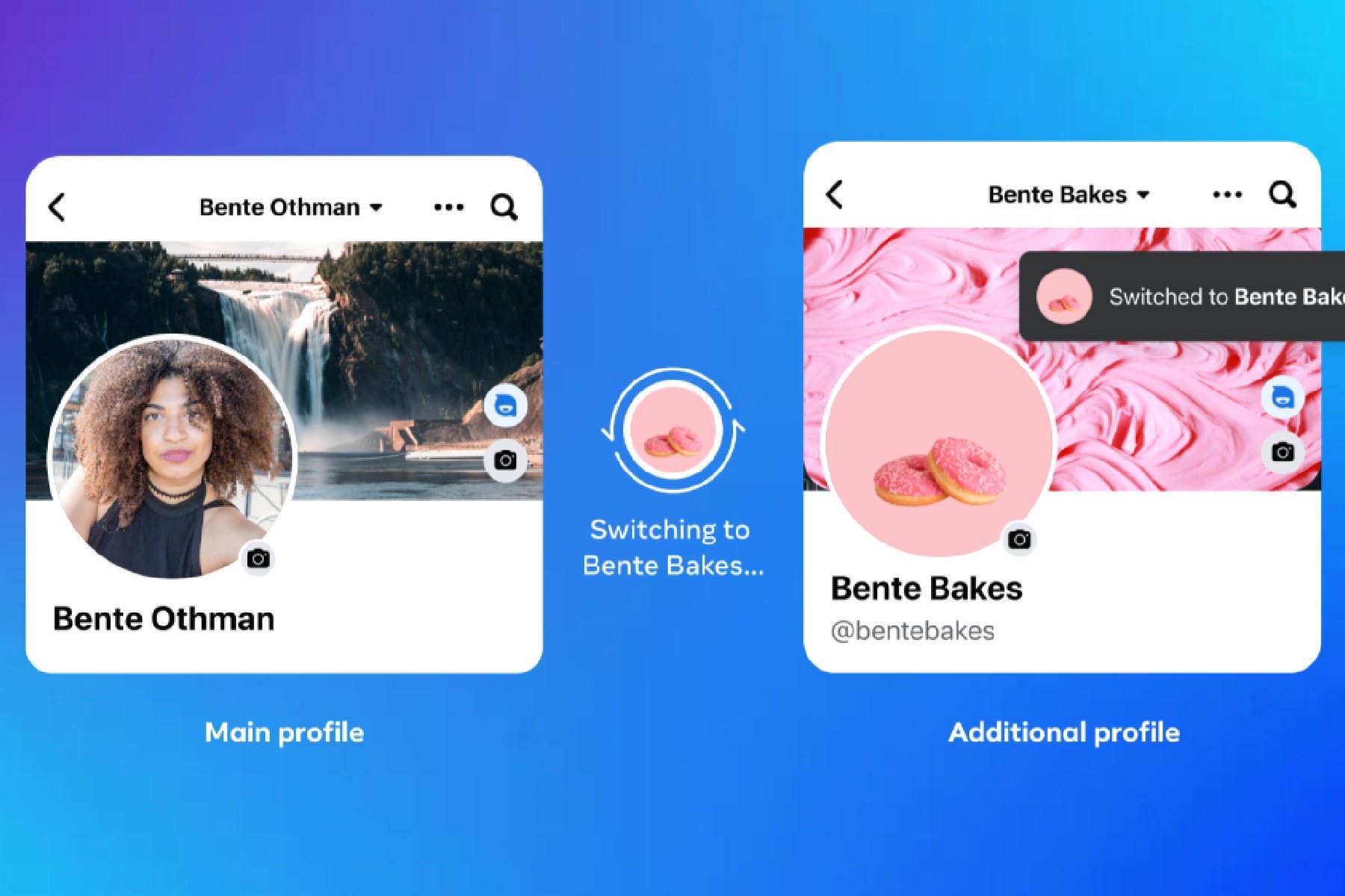 Facebook permitirá crear hasta cuatro perfiles adicionales con una misma cuenta