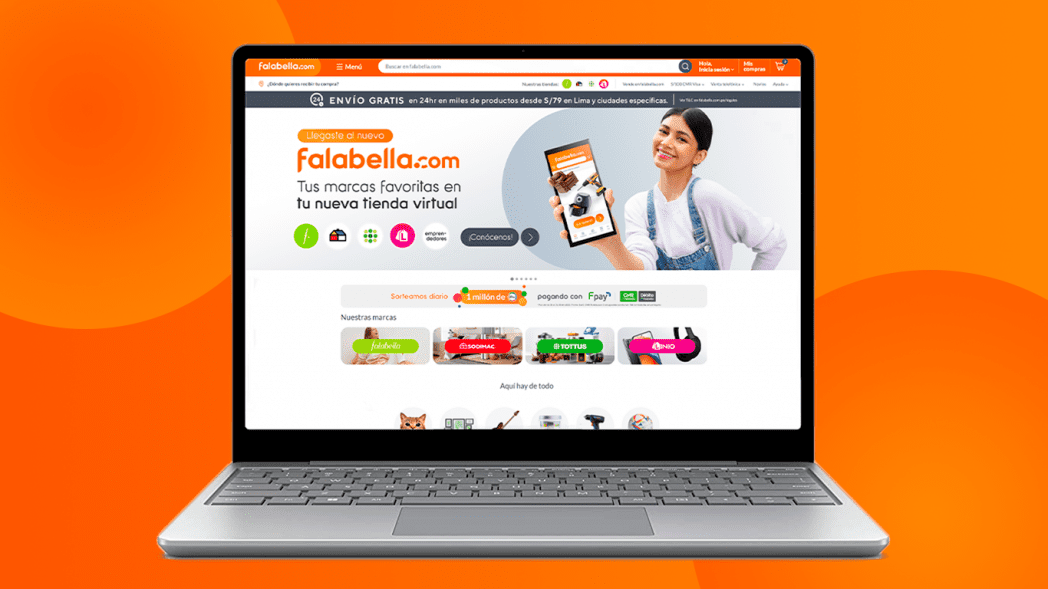 Falabella estrena su nueva plataforma de e-commerce en el Perú y cambia su imagen