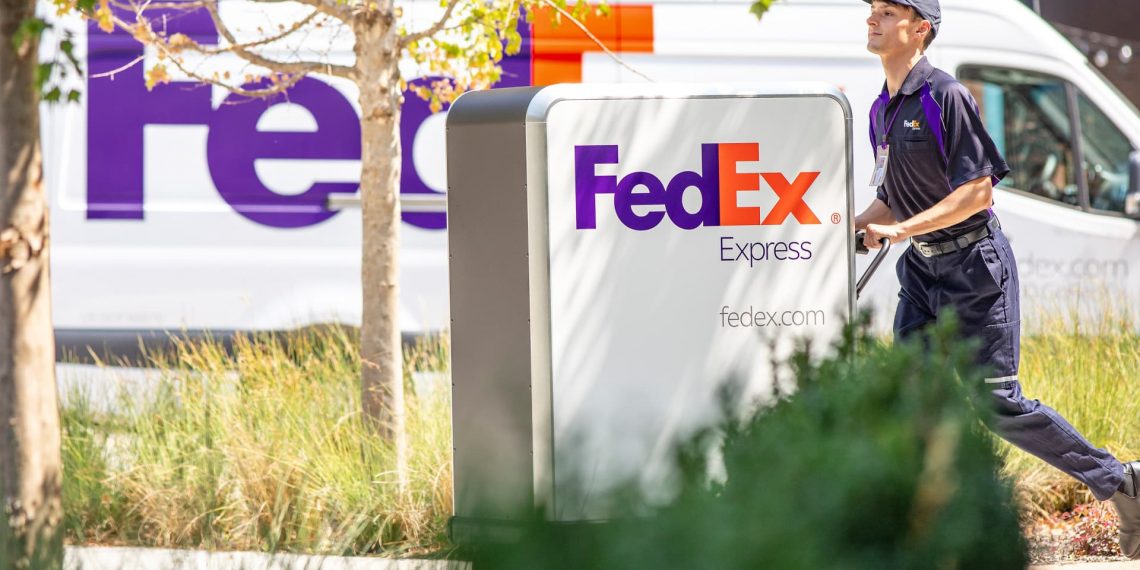 logotipo de la cadena de suministro de fedex