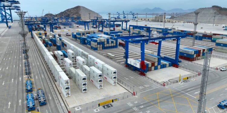 Megapuerto de Chancay avanza y genera ganancias de US$ 2.6 millones en el primer trimestre