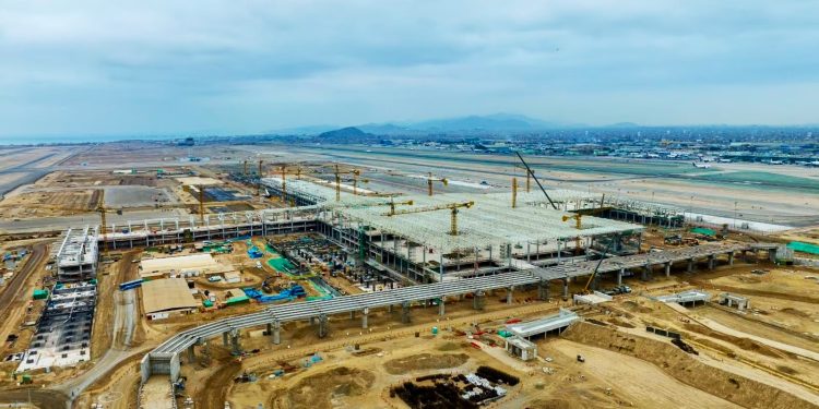 Aeropuerto Jorge Chávez: Nuevo terminal de pasajeros ya presenta avance del 52%