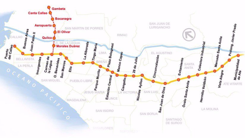 Línea 2 del Metro de Lima iniciará operaciones en su primer tramo este año: ¿qué estaciones funcionarán?