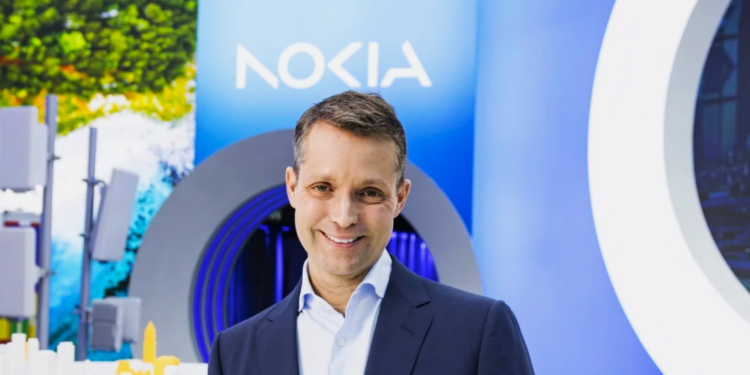 Nokia nombra como nuevo CEO al jefe de Inteligencia Artificial de Intel, Justin Hotard
