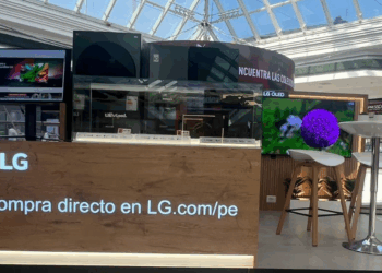 LG inaugura su primer stand de ventas