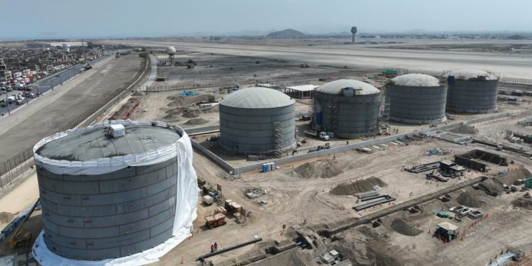 Nuevo Jorge Chávez alista moderna planta de combustible con inversión de US$110 millones