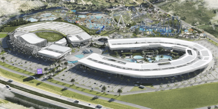 Así es el proyecto “Infinity” un centro comercial con piscinas, rocódromos y realidad virtual