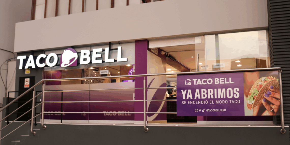 Taco Bell abre nuevo local en Lima y apostará por el formato puerta a calle para expandirse