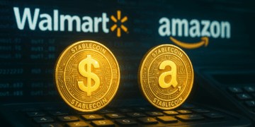 Walmart y Amazon planean lanzar sus propias criptomonedas como medio de pago