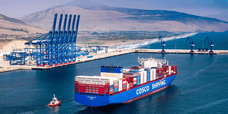 Megapuerto de Chancay ya recibe rutas alimentadoras desde Panamá, Colombia, Ecuador y Chile