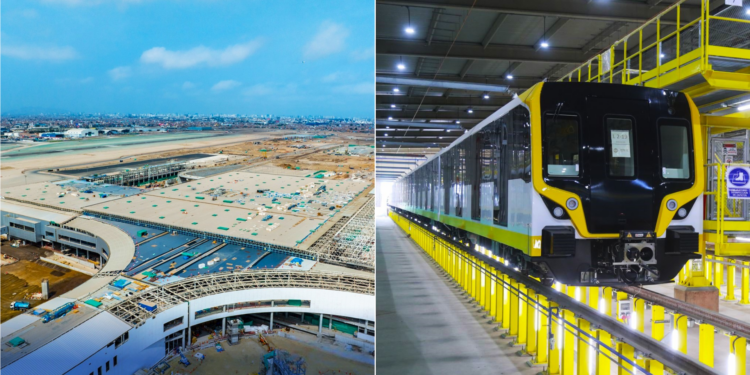 Nuevo aeropuerto Jorge Chávez y Línea 2 del Metro de Lima impulsan la inversión privada en Perú
