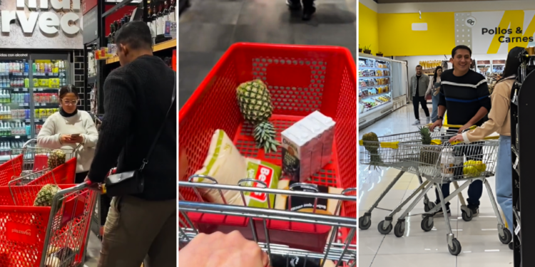 ¡Ya está aquí! Llegó al Perú la nueva tendencia de buscar pareja en el supermercado con una piña