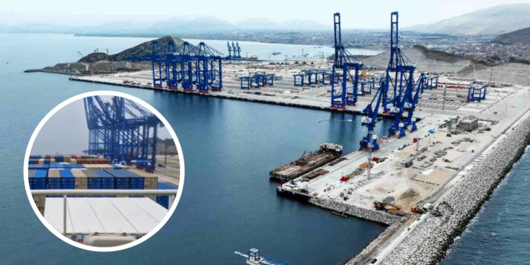 Megapuerto de Chancay inicia pruebas operativas con la llegada de su primer buque portacontenedores