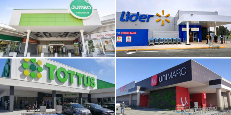 InRetail desafía a los gigantes con la compra de Erbi: ¿Quién lidera el sector de supermercados en Chile?