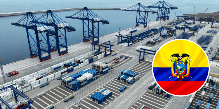 Ecuador inaugura ruta comercial con China a través del megapuerto de Chancay