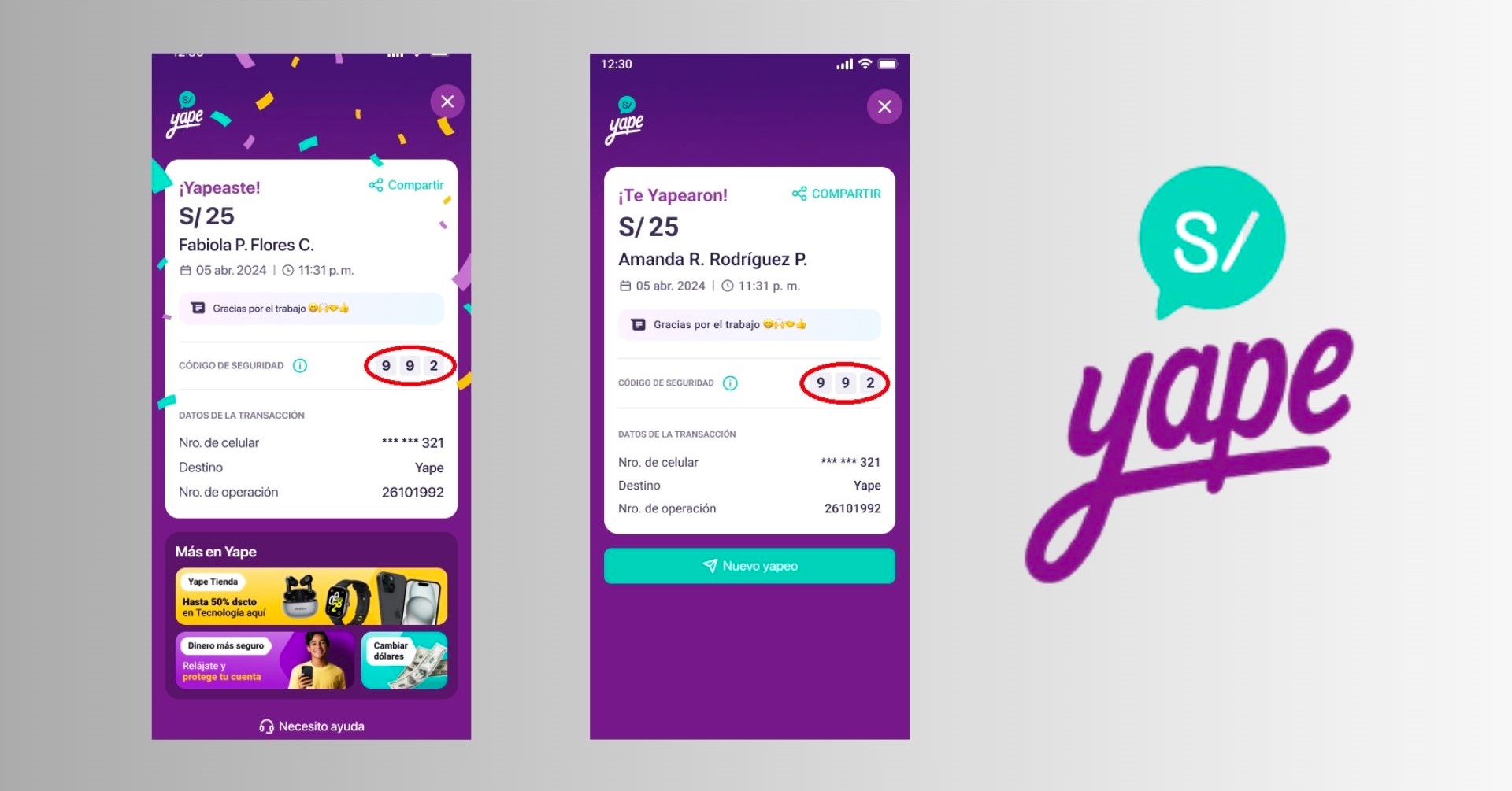 Yape Fake Screenshot