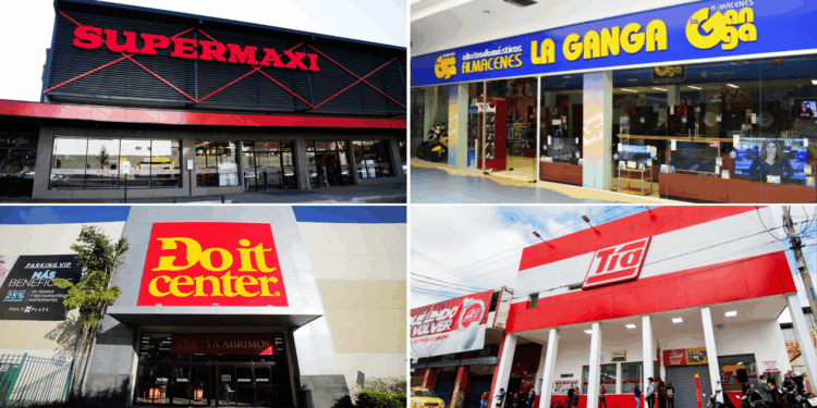Estas son las 10 grandes cadenas que lideran el comercio minorista en Ecuador