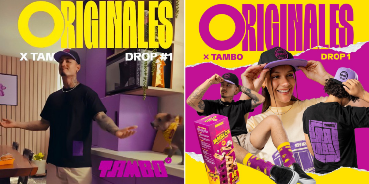 Tambo lanza su primera colección de ropa urbana: así lucen las prendas