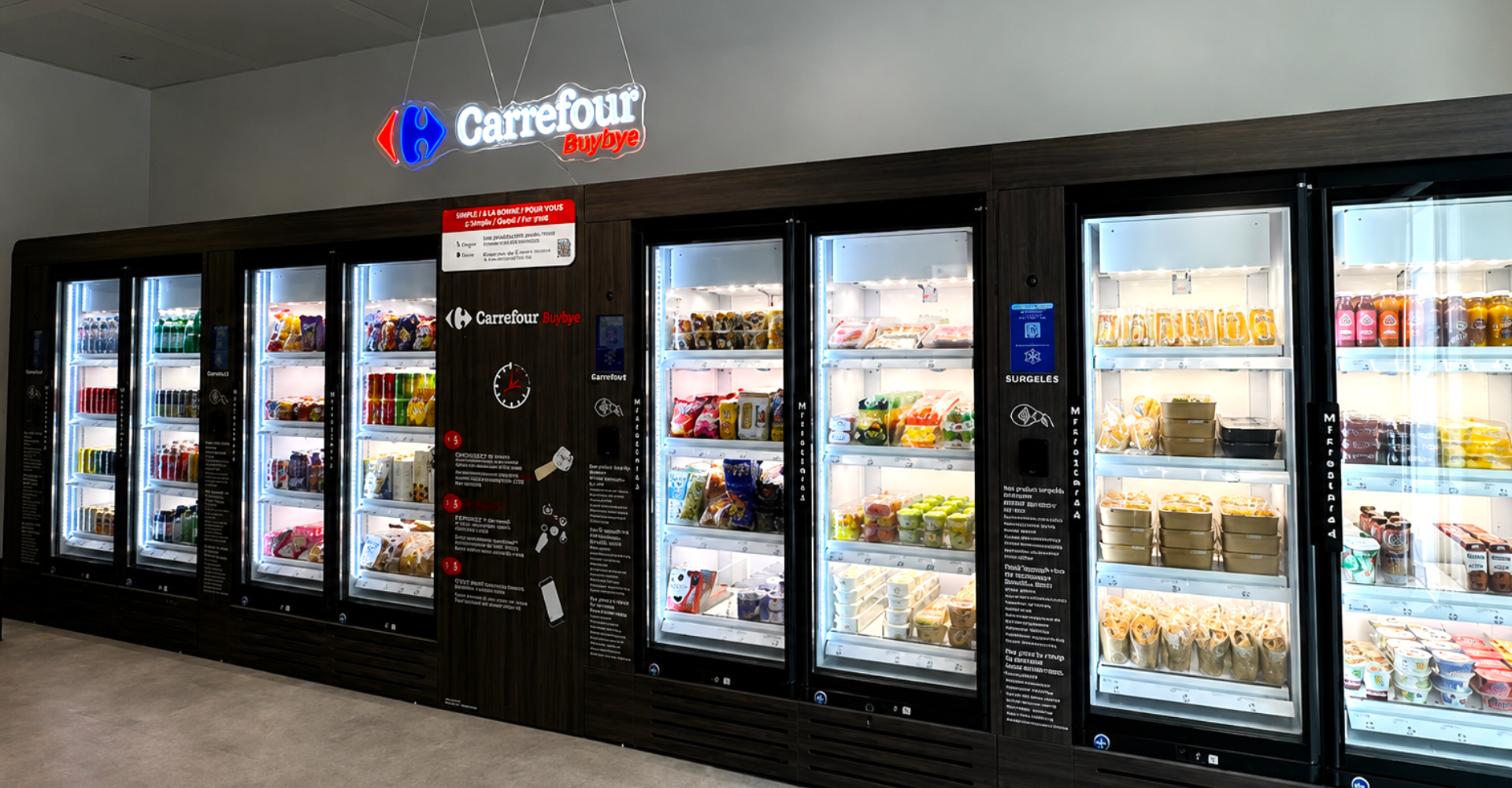 Sin cajas, sin escáneres y sin filas: Carrefour abre su tienda más grande impulsada por IA
