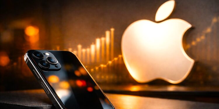Apple alcanza ingresos récord de 143.800 millones impulsada por ventas del iPhone 17