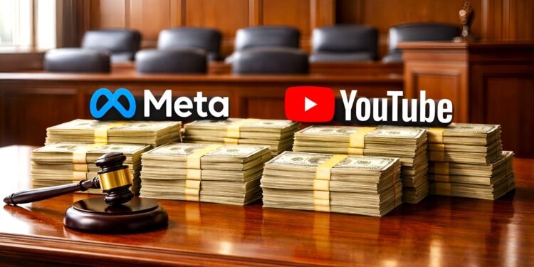 Meta y YouTube condenadas a pagar tres millones de dólares en EE.UU. por adicción a redes