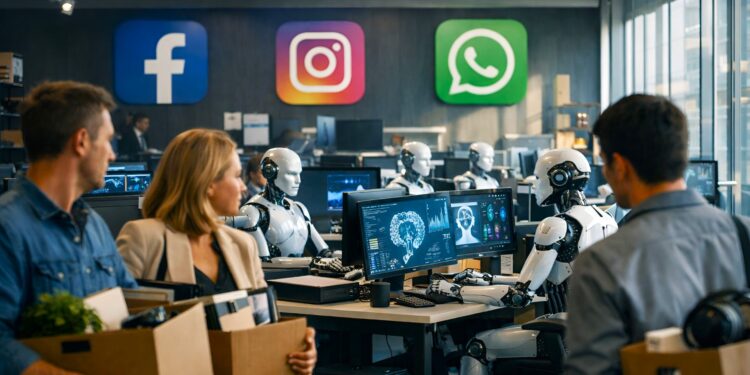 Meta podría eliminar hasta 15.000 empleos mientras acelera inversión en inteligencia artificial