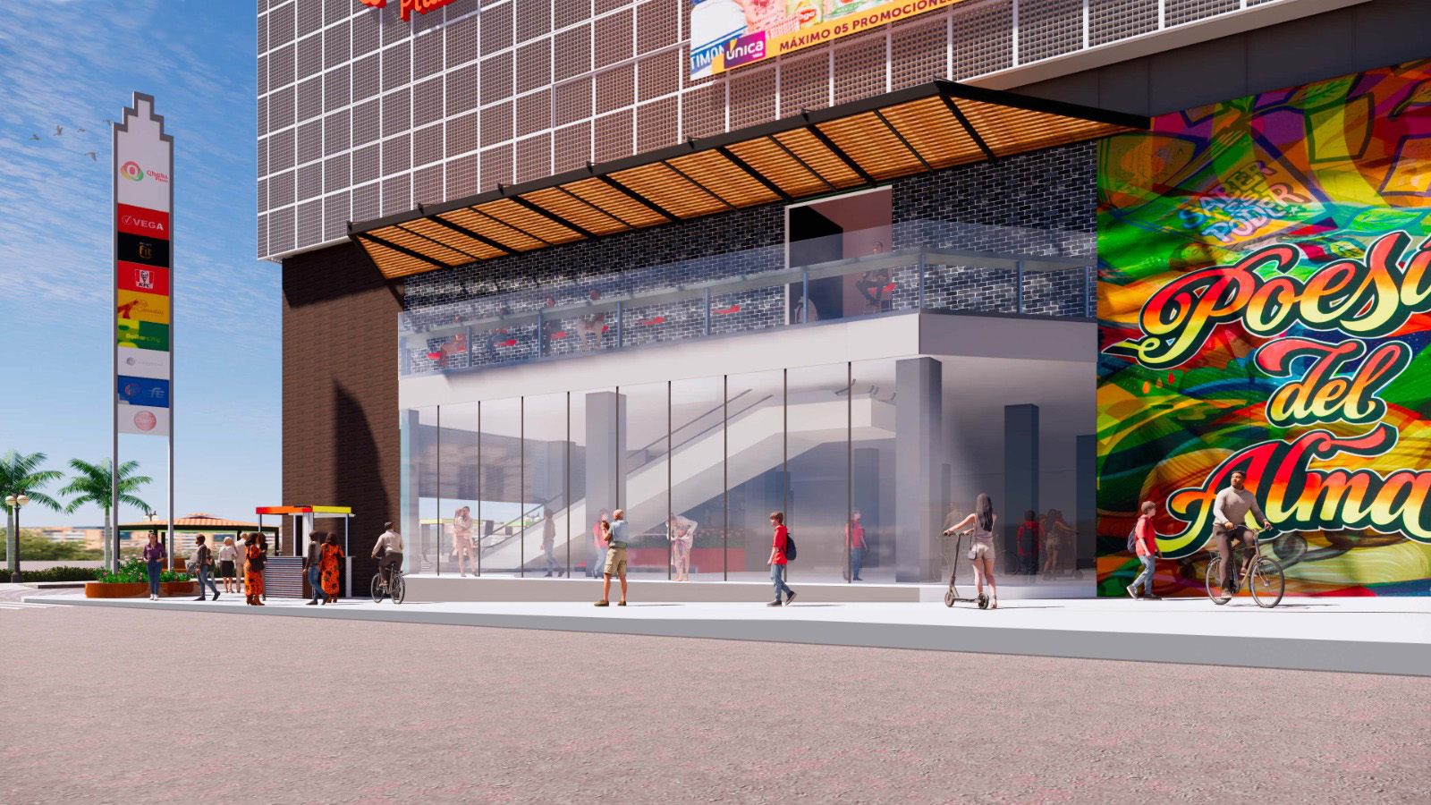Mall vecinal Qhatu Plaza prepara ampliación: incorpora Smart Fit y Dollarcity a su oferta