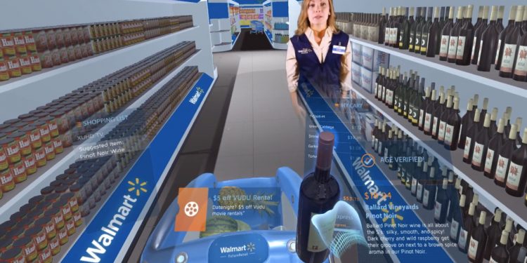 Así serán las compras del supermercado en el metaverso, según Walmart
