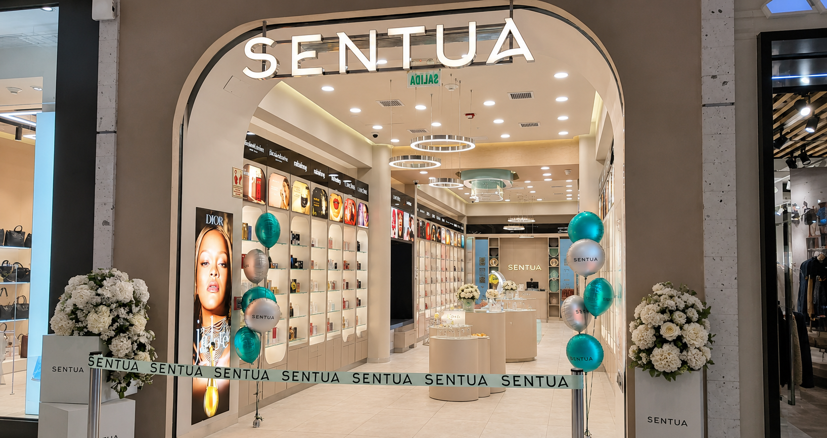 Sentua, antes Perfumerías Unidas, inaugura nueva tienda en un concurrido mall: ¿en cuál?